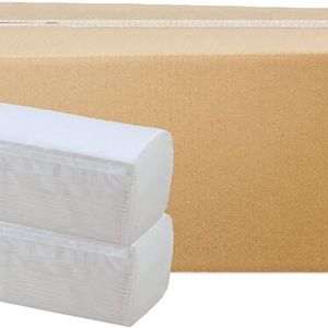 Picture 2 of Handdoekjes Paper2Paper 23cm x24cm Z vouw 1 laag naturel