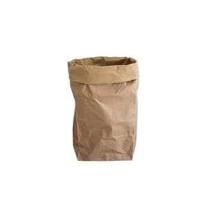 Picture 1 of Suikerzak 16cm x 8cm x 45cm 3750gr onbedrukt natronkraft 70gr / m2