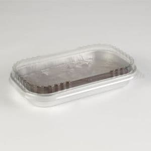 Picture 1 of Deksel ready2Cook rechthoek 24.1mm x 14.5mm x 2.5cm dpet transparant