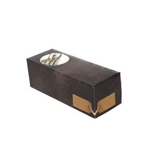 Picture 1 of Rolladedoos zonder venster 30cm x 12cm x 10cm grijs/zwart greystone