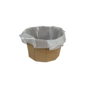 Picture 1 of Houten ring+bakpapier 6 cm doorsnede hoogte 4.5 cm