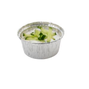 Picture 1 of Aluminium bak rond 6.7cm x 4cm 133ml