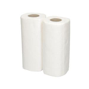 Picture 3 of Keukenrol Paper2Paper 22.5cm x11.5m 2 laags wit
