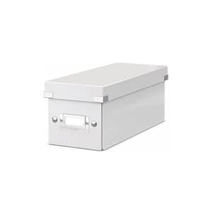 Picture 5 of CD-opbergdoos Leitz Click & Store WOW gerecycled karton 143x136x352mm wit