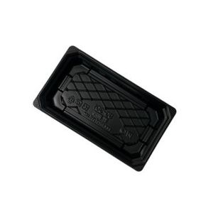 Picture 1 of Sushi tray 17cm x 9.7cm x 2.2cm zwart PS