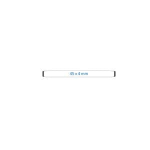 Picture 2 of Geostick etiket 45mm x4mm wit