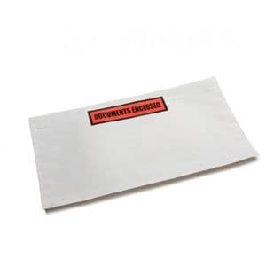 Picture 2 of Paklijstenveloppen plastic 225mm x 122mm documents enclosed