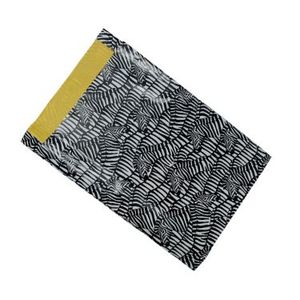 Picture 2 of Cadeauzakjes gecoat papier 17cm x4cm x 25cm wit/zwart/geel zebra's 80gr / m2