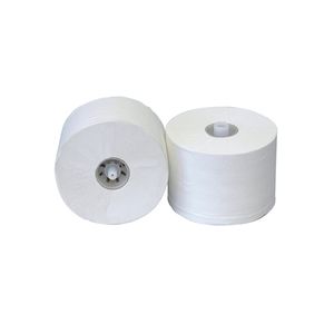 Picture 1 of Toiletpapier met dop 50610 10cm x100m 2 laags wit