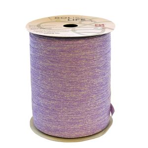 Picture 1 of Krullint biologisch afbreekbaar en composteerbaar 10mm x 200m lavendel onbedrukt