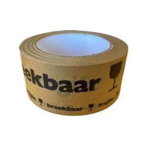 Picture 1 of Papier tape 50mm x 50m bruin breekbaar