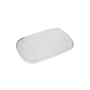 Picture 1 of Deksel rechthoek 17.6cm x 12.3cm x 1.9cm pp transparant