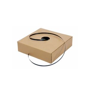 Picture 1 of P.p. omsnoeringsband 16mm x 1000m x 7.5cm 0.50mm zwart dispenserdoos