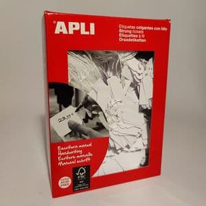 Picture 1 of Apli hanglabel 385 11mm x 29mm wit
