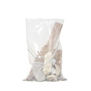 Picture 2 of Afvalzak 60cm x 80cm 130µm transparant 60L ldpe
