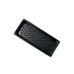 Picture 1 of Sushi tray 22.6cm x 9.7cm x 2.2cm zwart ps