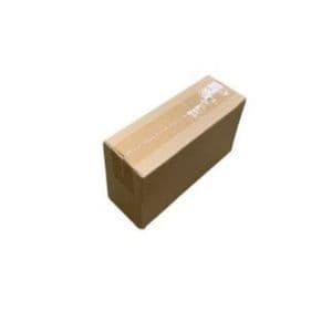 Picture 1 of Amerikaanse vouwdoos 245mm x 85mm x 130mm enkel golf B bruin onbedrukt