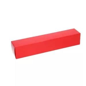 Picture 1 of Staafdoos 32cm x 6cm x 6cm rood onbedrukt