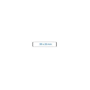 Picture 2 of Geostick etiket 99mm x20mm wit