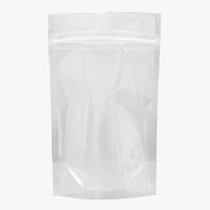 Picture 1 of Stazakken 1000ml 18cm x 29cm 2x4cm transparant gripsluiting & afscheurrand onbedrukt