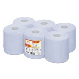 Picture 1 of Poetsrol midi wepa 18cm x300m 96720 1 laag blauw