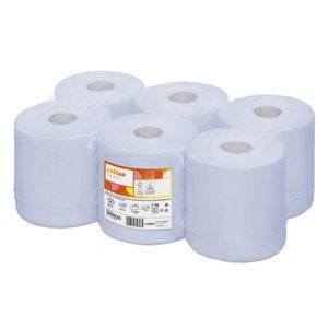 Picture 1 of Poetsrol midi wepa 18cm x300m 96720 1 laags blauw