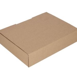 Picture 1 of Postdoos 350mm x 220cm x 130mm E golf bruin onbedrukt