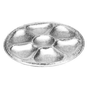 Picture 2 of Aluminium schaal rond 26cm x 1.5cm 330ml