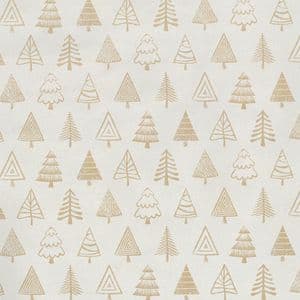 Picture 1 of Cadeaupapier kerst 50cm x 100m 077 bruin kraft 70gr / m2