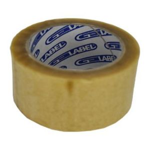 Picture 1 of PVC acryl tape 48mm x 66m transparant 33µm
