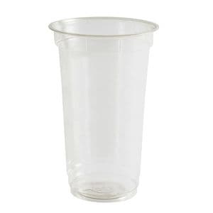 Picture 1 of Cup beker 95mm x 14.8cm 500ml rpet transparant