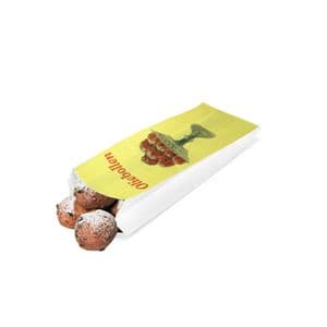 Picture 3 of Oliebol zakken 9cm x 7cm x 21cm 150gr 45gr / m2 ersatz oliebollen