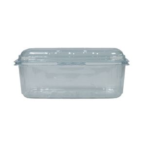 Picture 3 of Fruitbak met vast deksel 11.4cm x 18.8cm x 7.5cm 400gr transparant