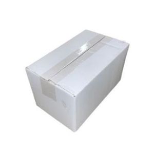 Picture 1 of Amerikaanse vouwdoos 250mm x 150mm x 140mm enkel golf B bruin onbedrukt