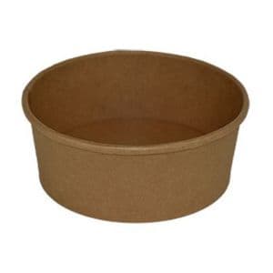 Picture 1 of Bowl rond 14.5cm x 6cm 750ml karton kraft bruin