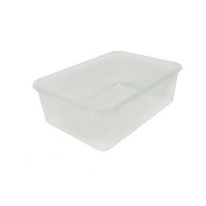 Picture 1 of Menubak 18cm x 13.5cm x 5.2cm 750ml transparant ps