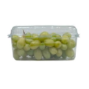 Picture 4 of Fruitbak met vast deksel 11.5cm x 19cm x 8.5cm 500gr transparant