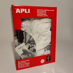Picture 1 of Apli hanglabel 387 13mm x 20mm wit
