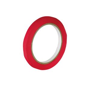 Picture 1 of PVC Zaksluittape 9mm x 66m rood