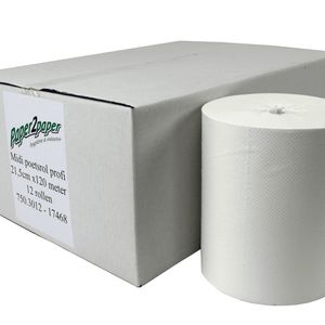 Picture 1 of Poetsrol Paper2Paper 20cm x275m midi 1 laag wit