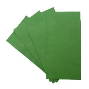 Picture 2 of Cadeauzakjes kraft 7cm x 13cm appelgroen onbedrukt 70gr / m2