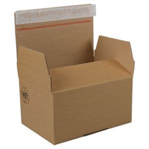 Picture 1 of Autolockdoos 302mm x 215mm x 220mm bruin