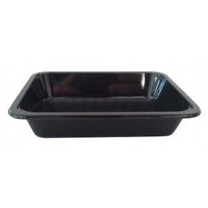 Picture 1 of Menubak 17.1cm x 12.7cm x 3.5cm 510ml 1vaks zwart c-pet