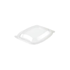 Picture 2 of Deksel bistro rechthoek 19cm x 15.5cm x 2.3cm ops transparant