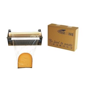 Picture 1 of Rekfolie 30cm x 300m transparant kaasfolie ongeperforeerd