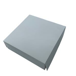 Picture 1 of Gebaksdoos zonder venster 26cm x 19cm x 8cm wit onbedrukt