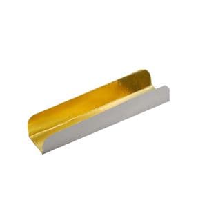 Picture 1 of Inschuifkarton banketstaaf 5cm x 28.5cm x 3cm goud