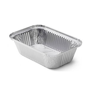 Picture 2 of Aluminium bakjes rechthoekig 20.2cm x 13.7cm x 5cm 911ml
