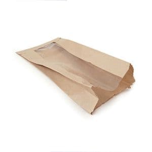 Picture 1 of Vensterzak natronkraft 16cm x 10cm x 35cm 40gr / m2