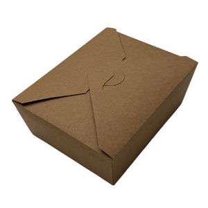 Picture 3 of Menubox take away 21.5cm x 16cm x 6.5cm 2000ml bruin kraft